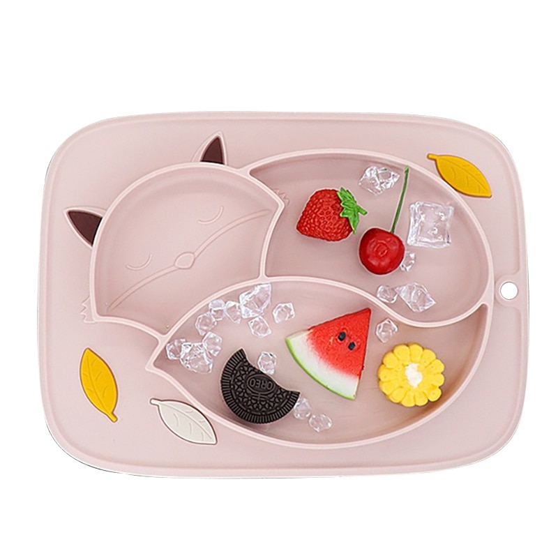 Suction Baby Plate Silicone Tray